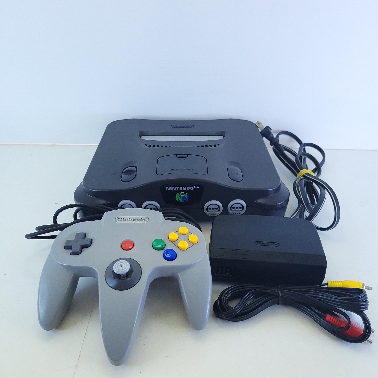 Nintendo 64 Console, OEM Gray Controller N64 Tested Working NUS-001 USA
