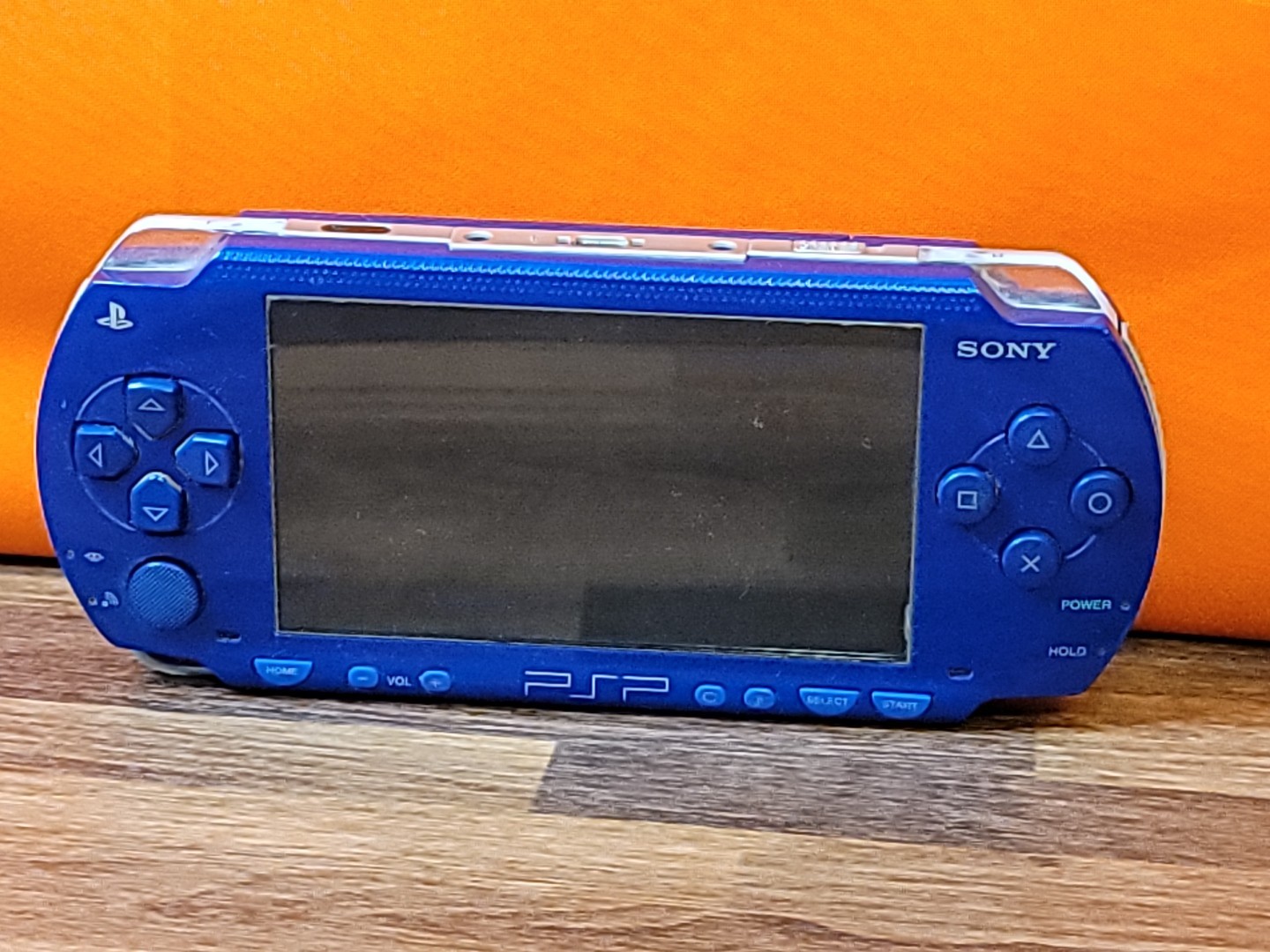 Sony PlayStation Portable PSP Metallic Blue Console Only PSP-1000 ~ Please Read