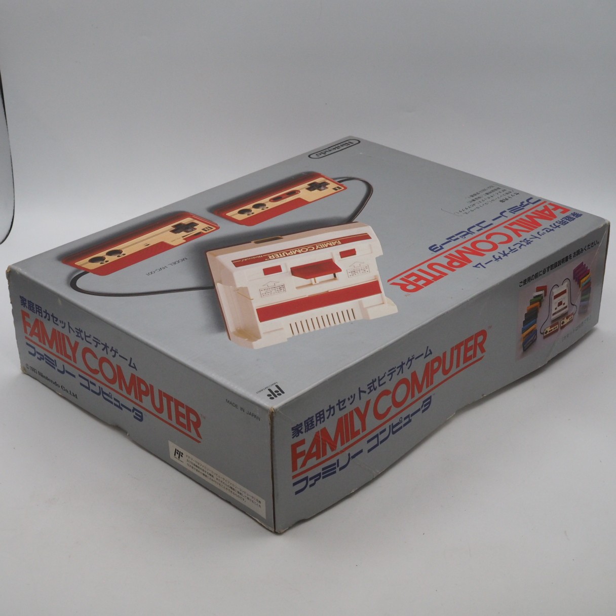 Nintendo Famicom Console HVC-001 Boxed + 6 Games Mario & Donkey Kong Tested