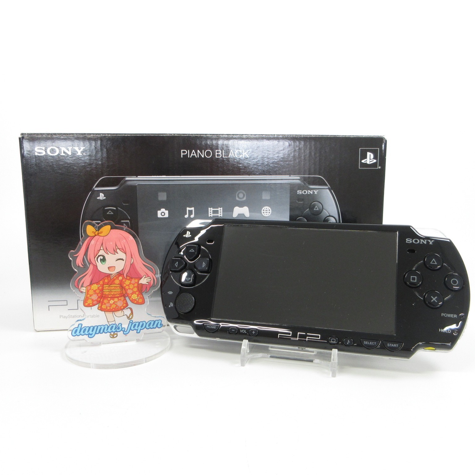 【Excellent】Sony PSP-2000 Piano Black Console No Battery Japan Ver. #RET0511/01