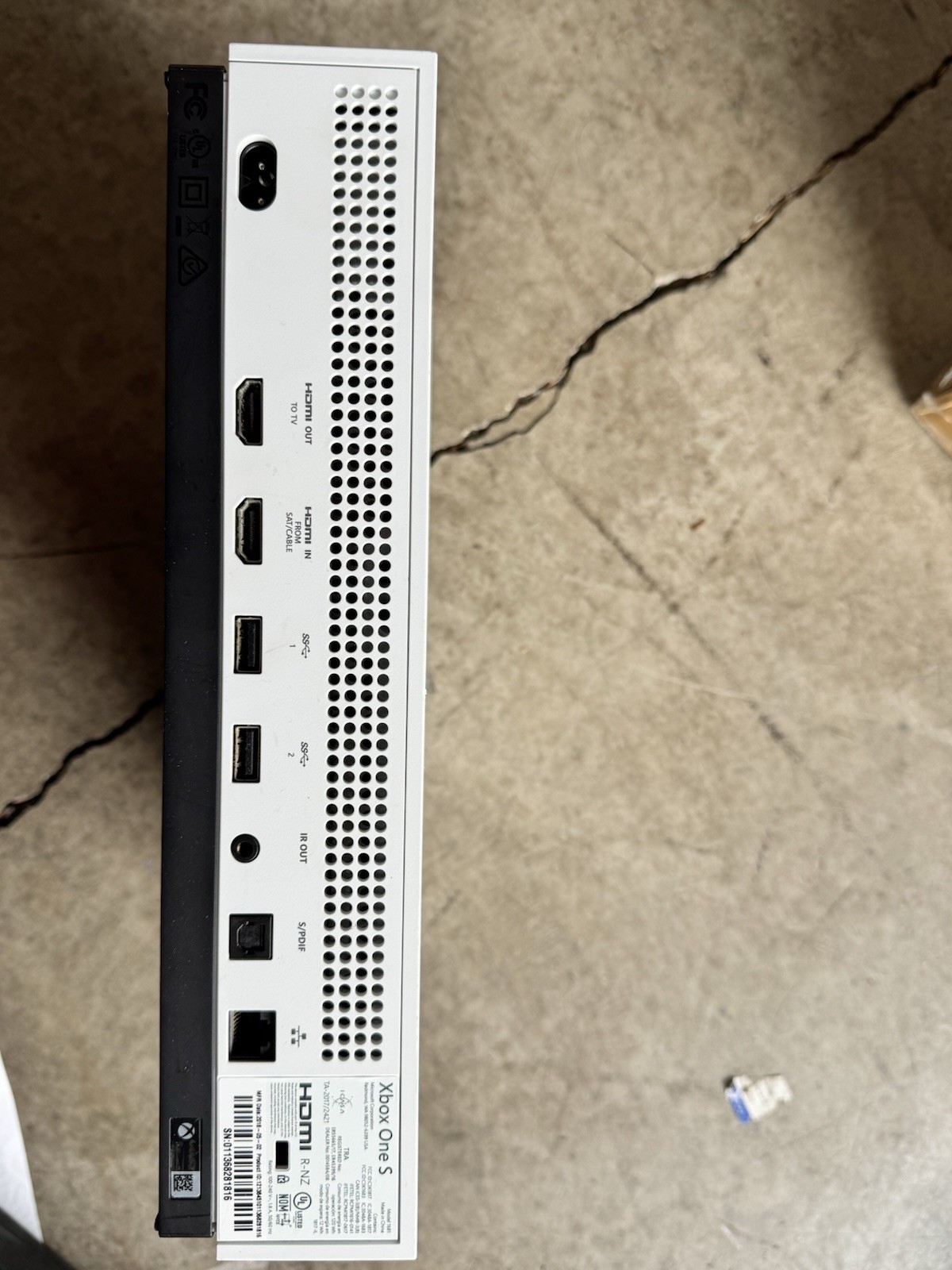 Microsoft Xbox One S 512GB Video Game Console – For Parts