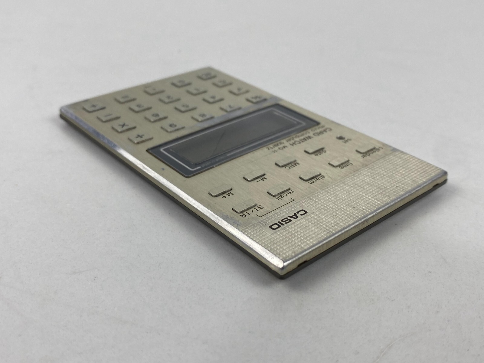 Casio MQ-11 Vintage Micro Computer Quartz Calculator Clock Made in Japan