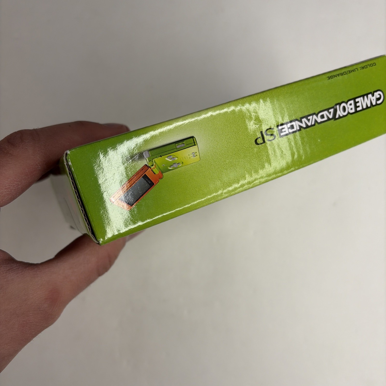 BRAND NEW SEALED Nintendo Game Boy Advance SP Limited Edition Lime/Orange