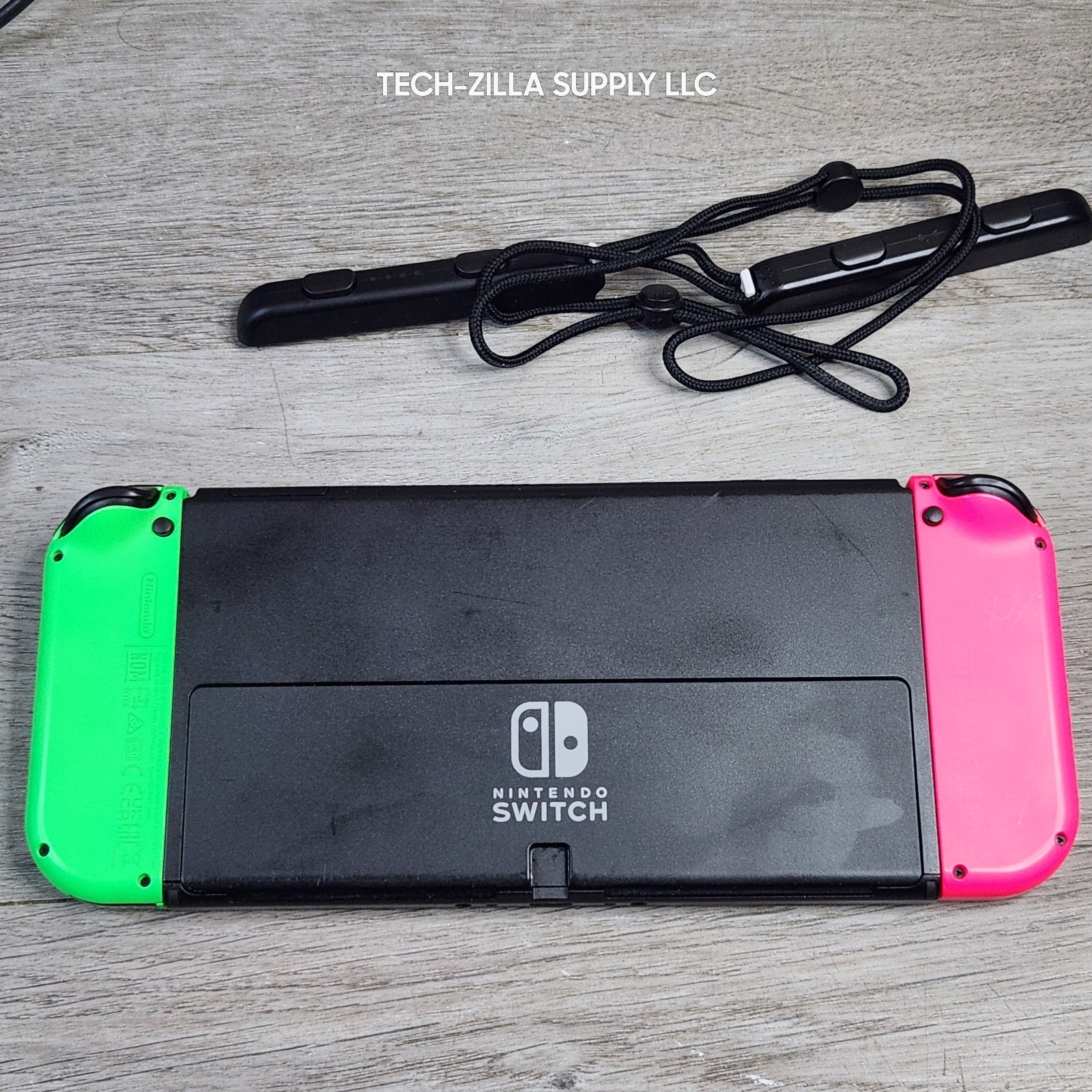 Nintendo Switch OLED Model HEG-001 Handheld Console – 64GB + 128GB Micro