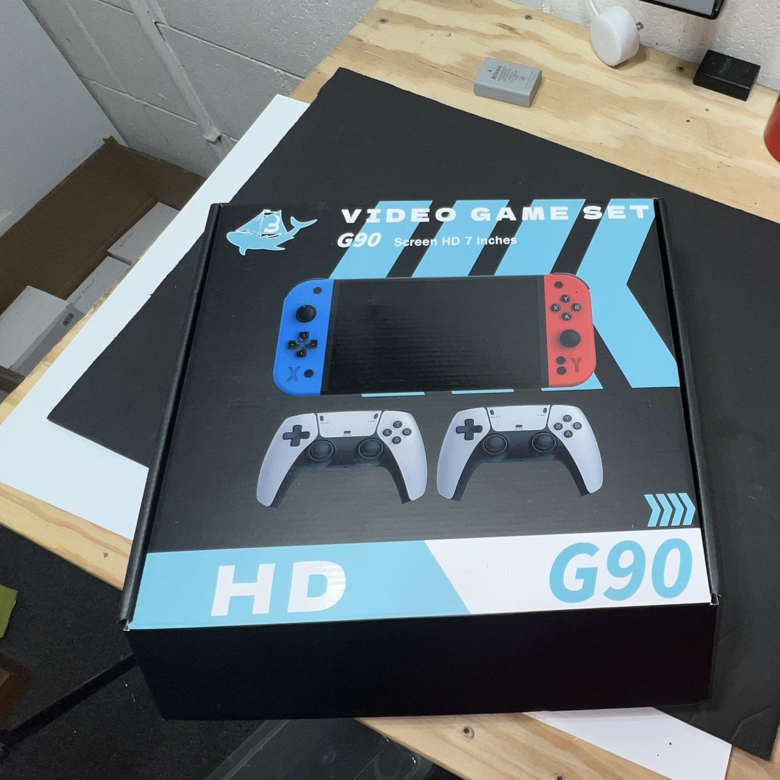 G90 HD Home Video Game Console Set Black Blue Red White