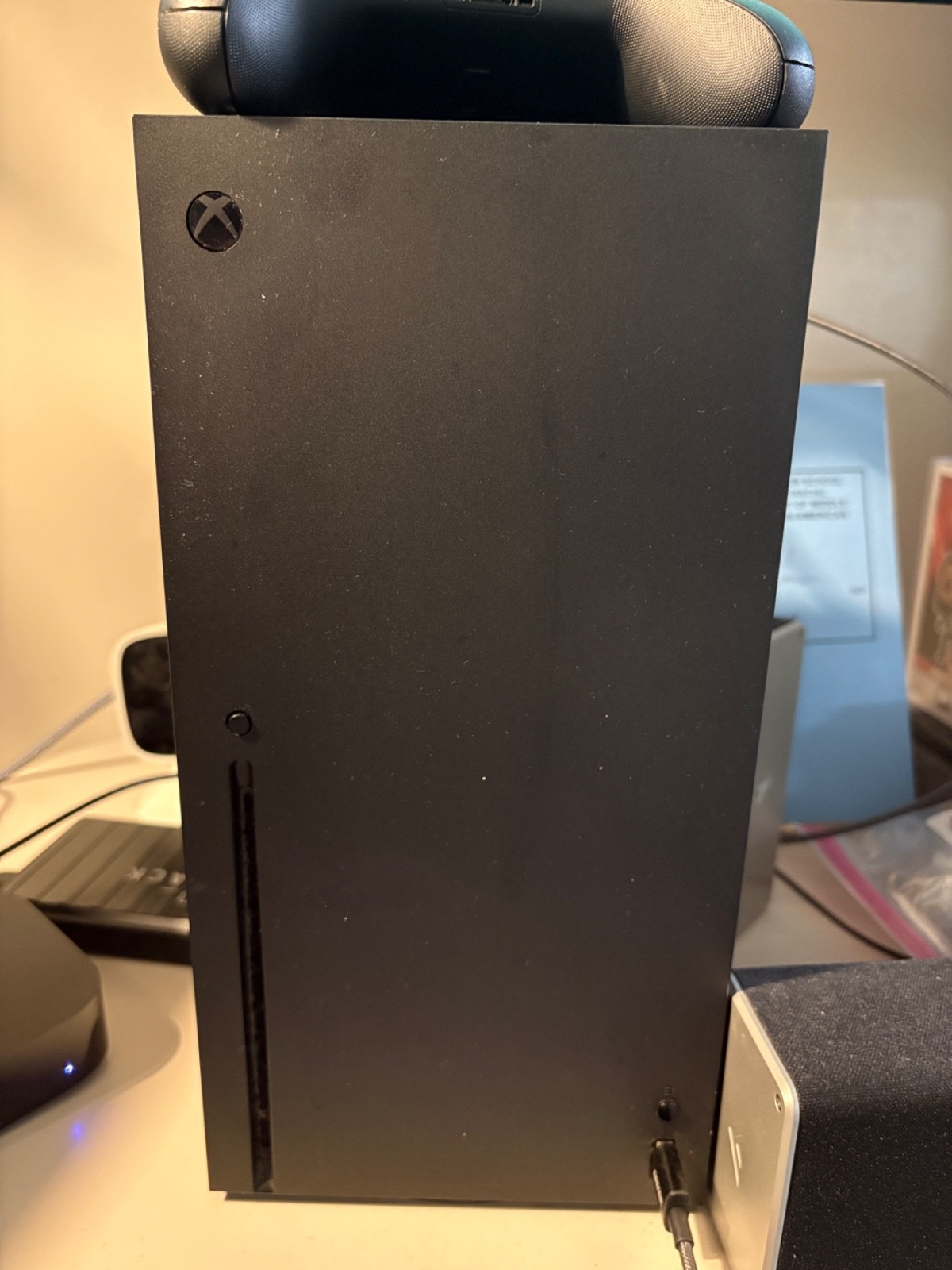 Microsoft Xbox Series X 1TB Video Game Console – Black (with controller)