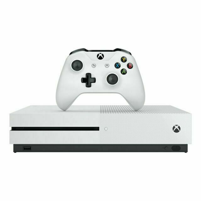 Microsoft Xbox One S 500GB Video Game Console – White (ZQ9-00001)