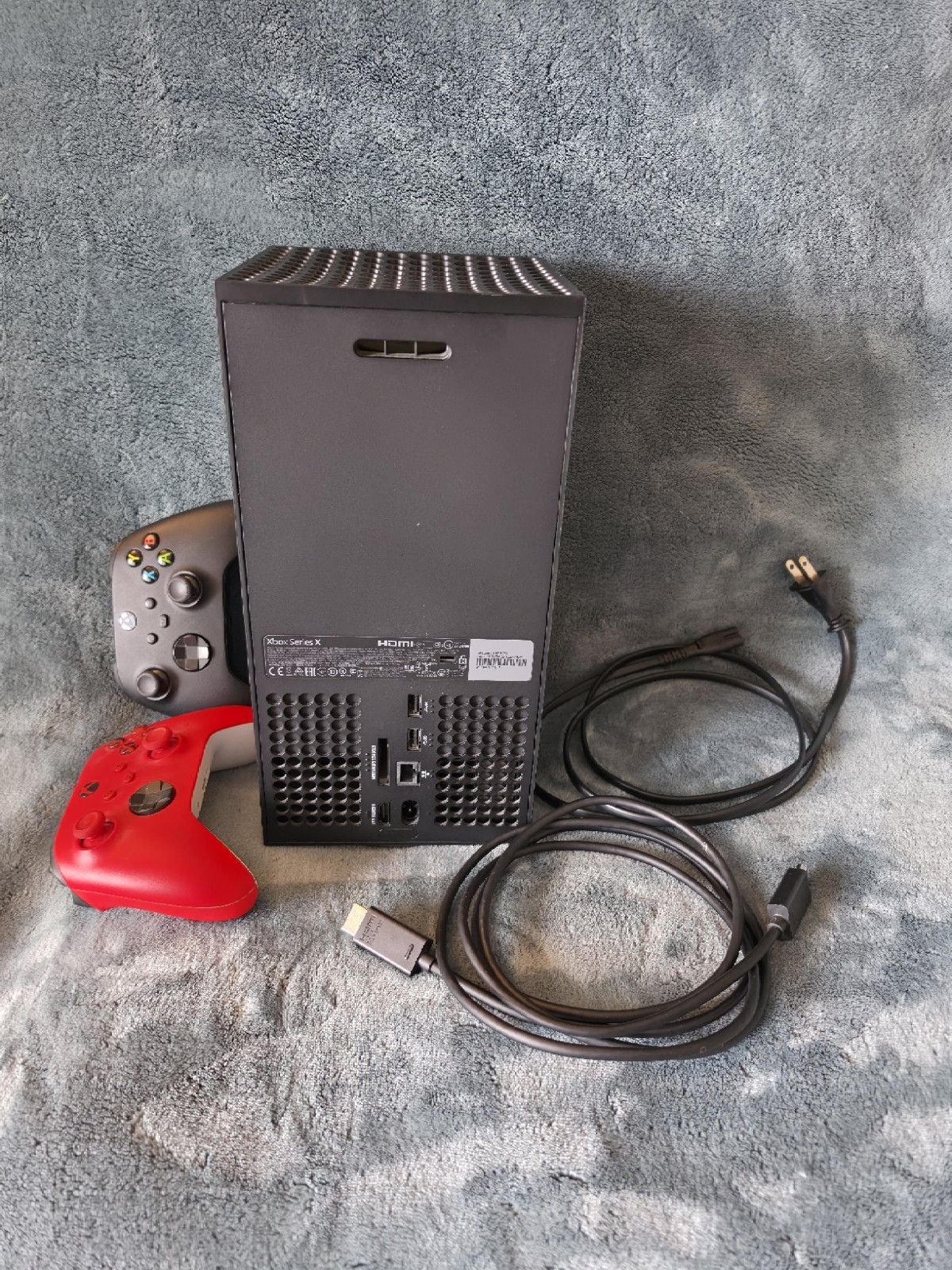 Microsoft Xbox Series X 1TB Disc Console Bundle w/ 2 Controllers HDMI/Power