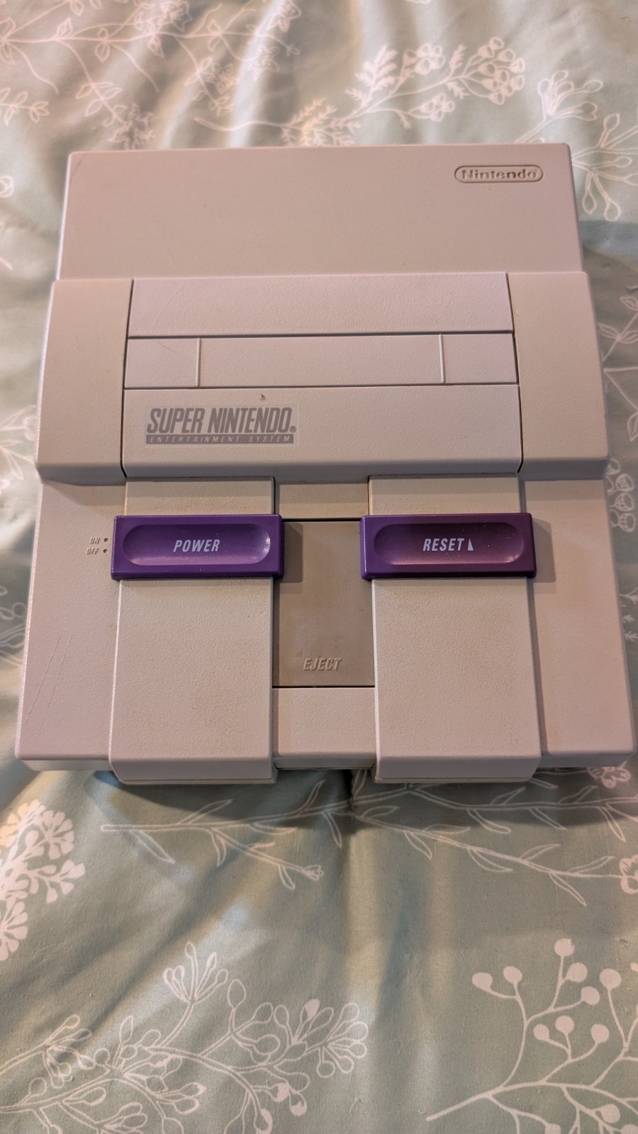 Authentic Classic Super NES Console with controller and 22 games