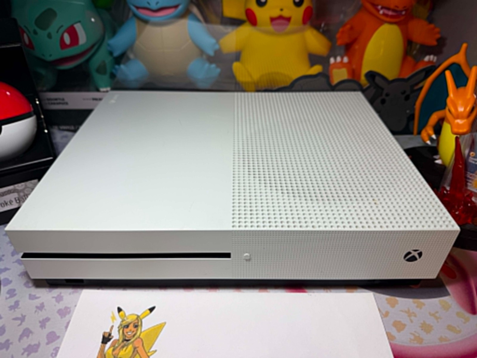 Microsoft Xbox One S 500 GB Console – White Used Tested Authentic Minor Wear