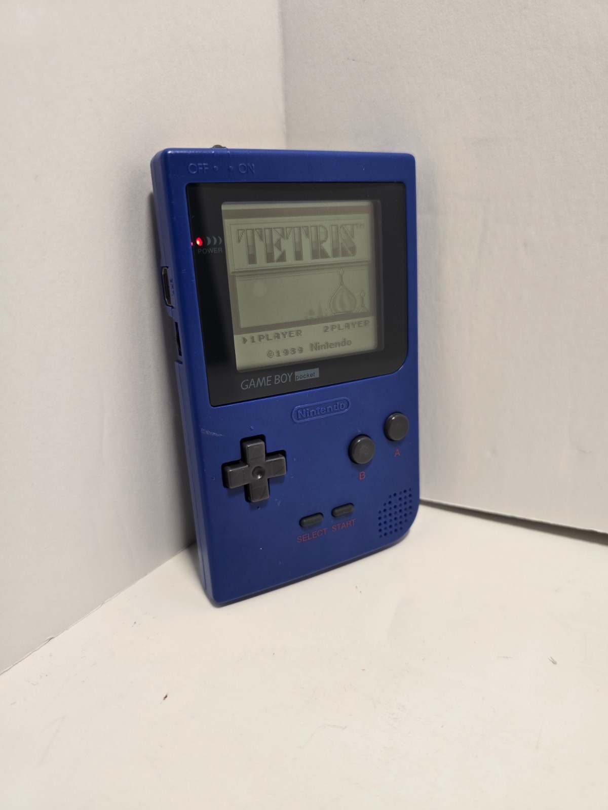Nintendo Game Boy Pocket Blue Handheld Console System MGB-001