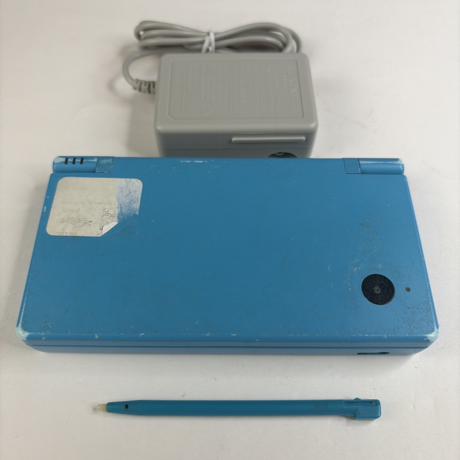 Nintendo DSi Blue Handheld Game Console with Charger. TESTED/WORKING US Model