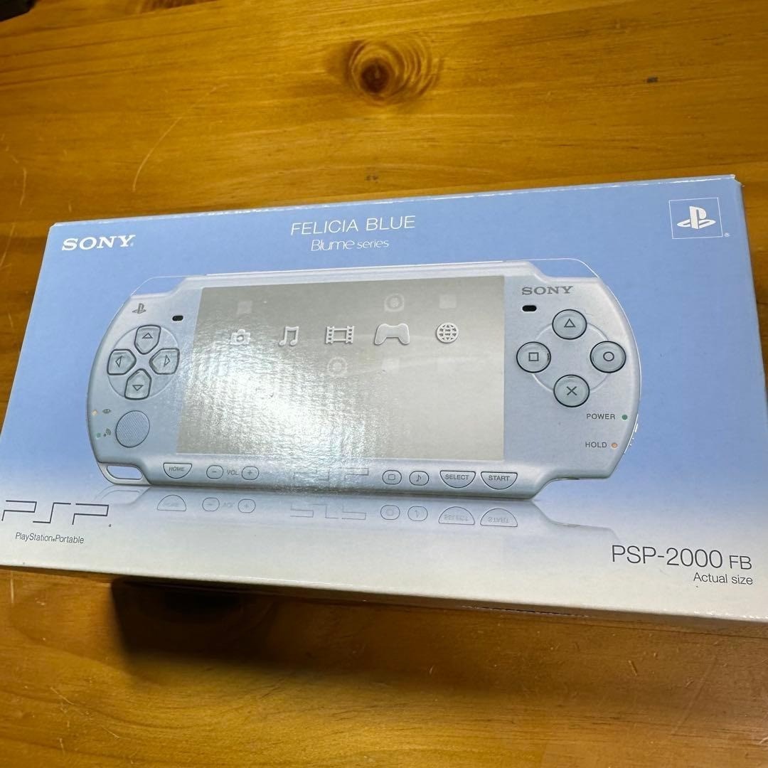 PSP 2000 console, Felicia Blue 5963 From Japan