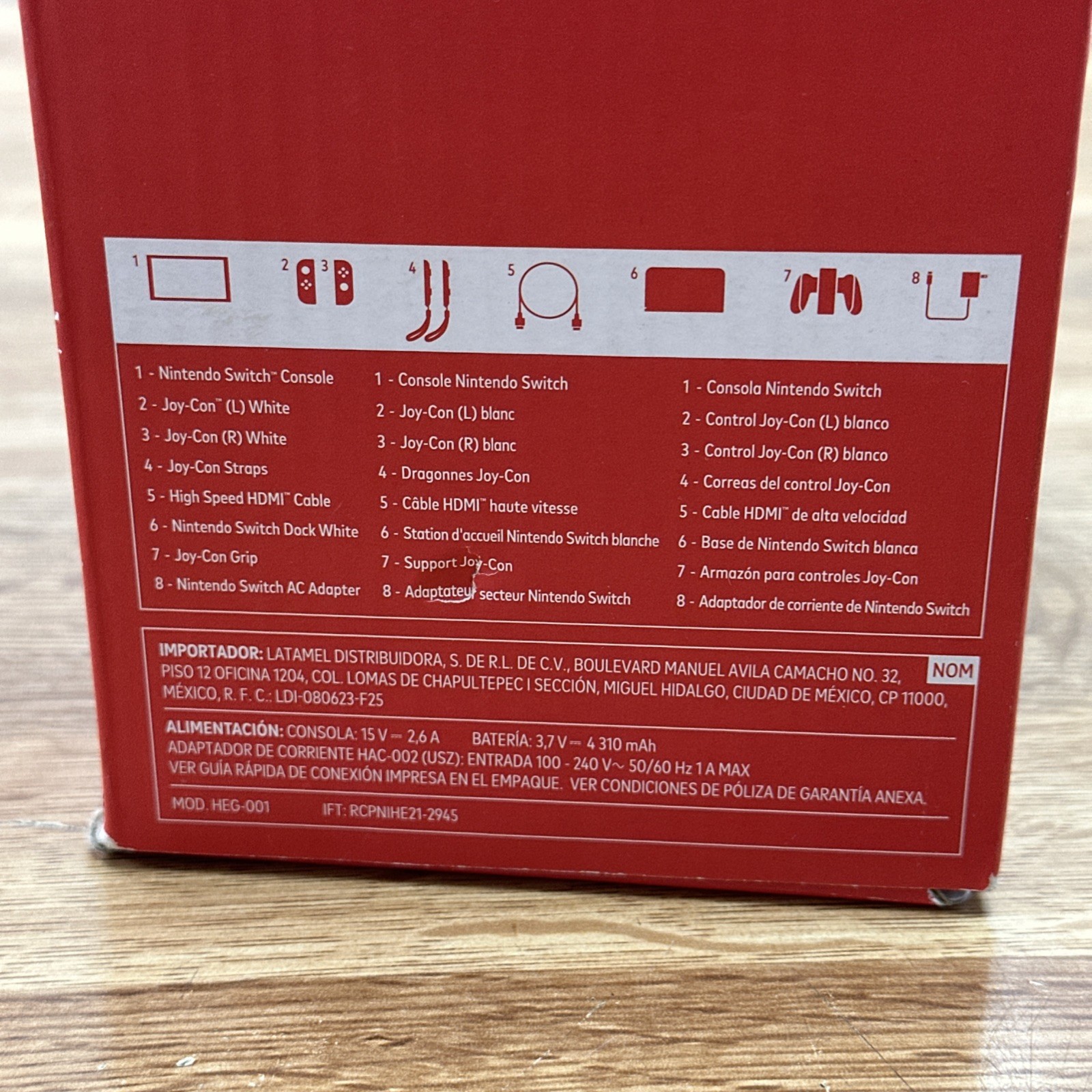 Brand New Nintendo Switch OLED Model Console w/ White Joy-Con -FAST SHIPPING
