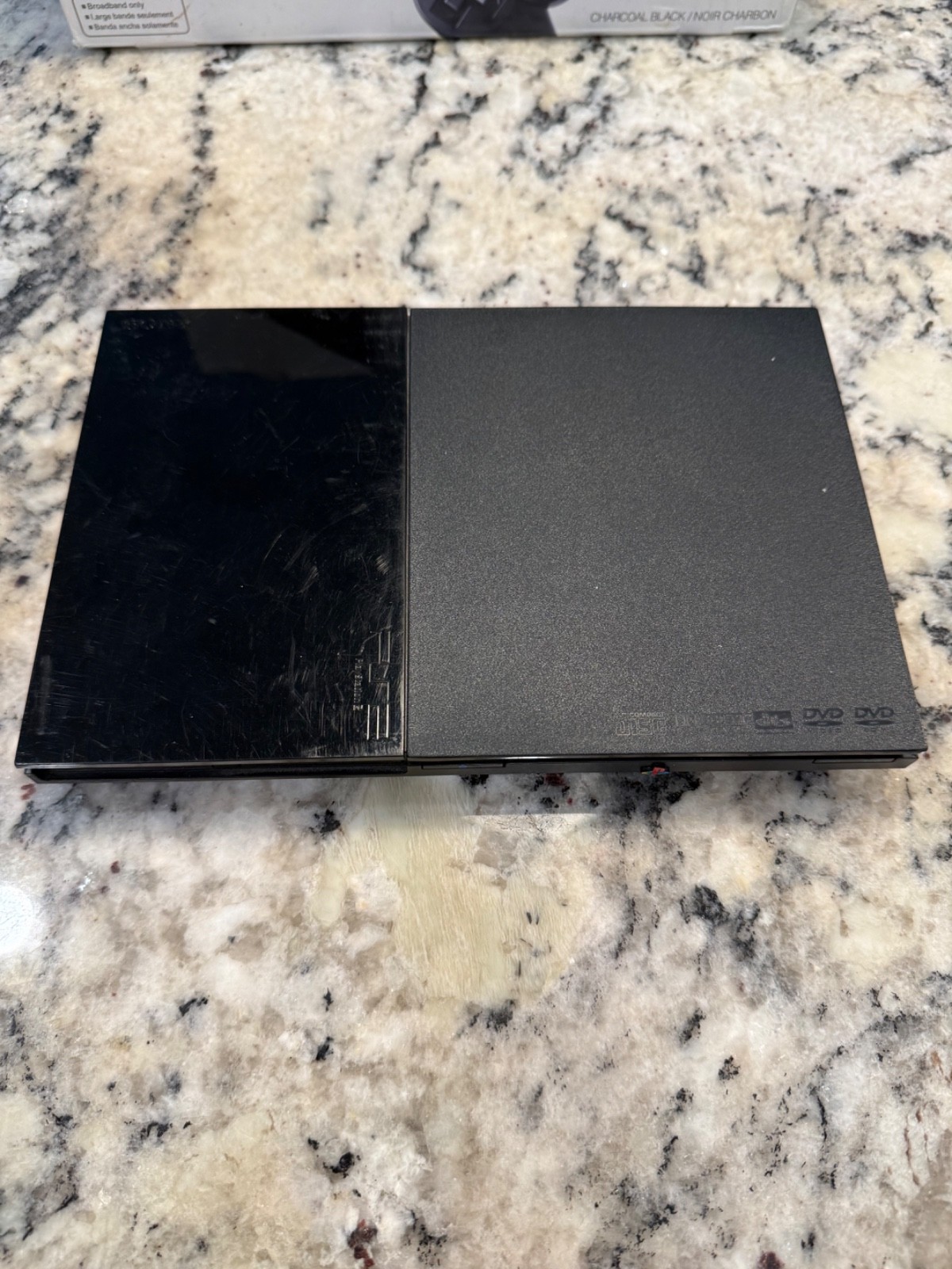 Playstation PS2 Slim SCPH-90001 with box and matching serial number.