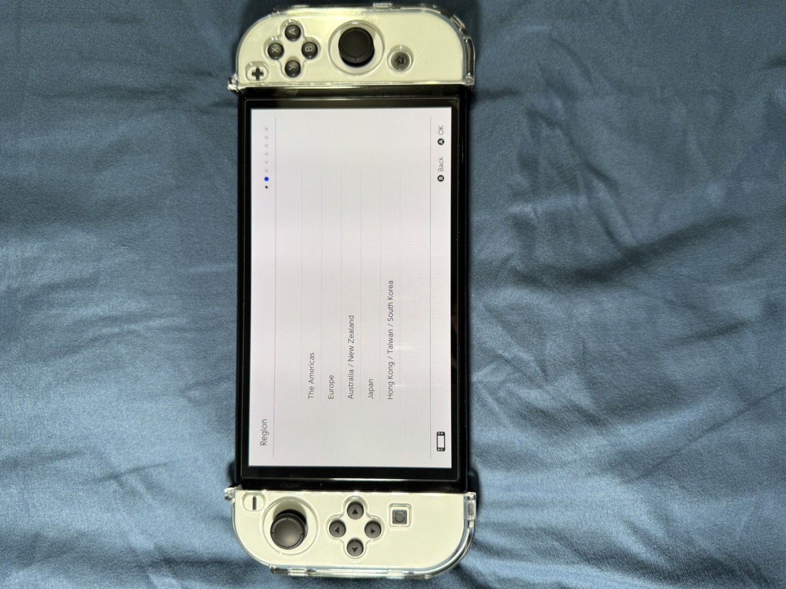 Nintendo Switch OLED Game Console White and Black With 8 Games