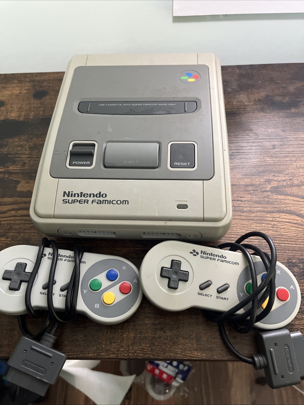 Nintendo Super Famicom Console SHVC-001 TESTED Works, NTSC-J US Seller