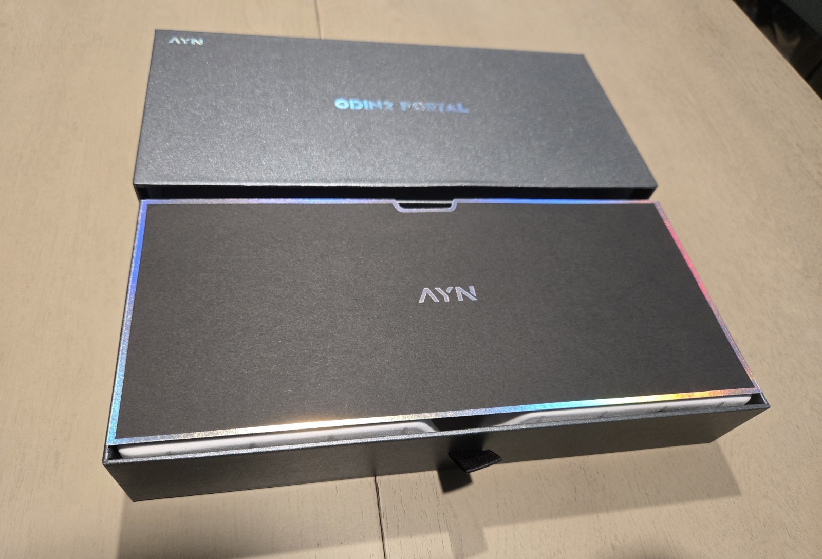 Ayn Odin 2 Portal Max 16GB RAM, 1TB Storage – Indigo – All Accessories Included
