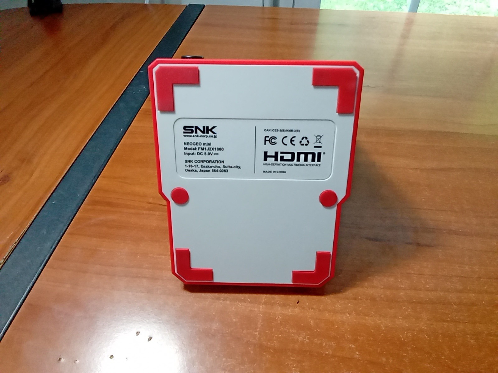 SNK NEOGEO Mini Game Console + Hookups *TESTED*