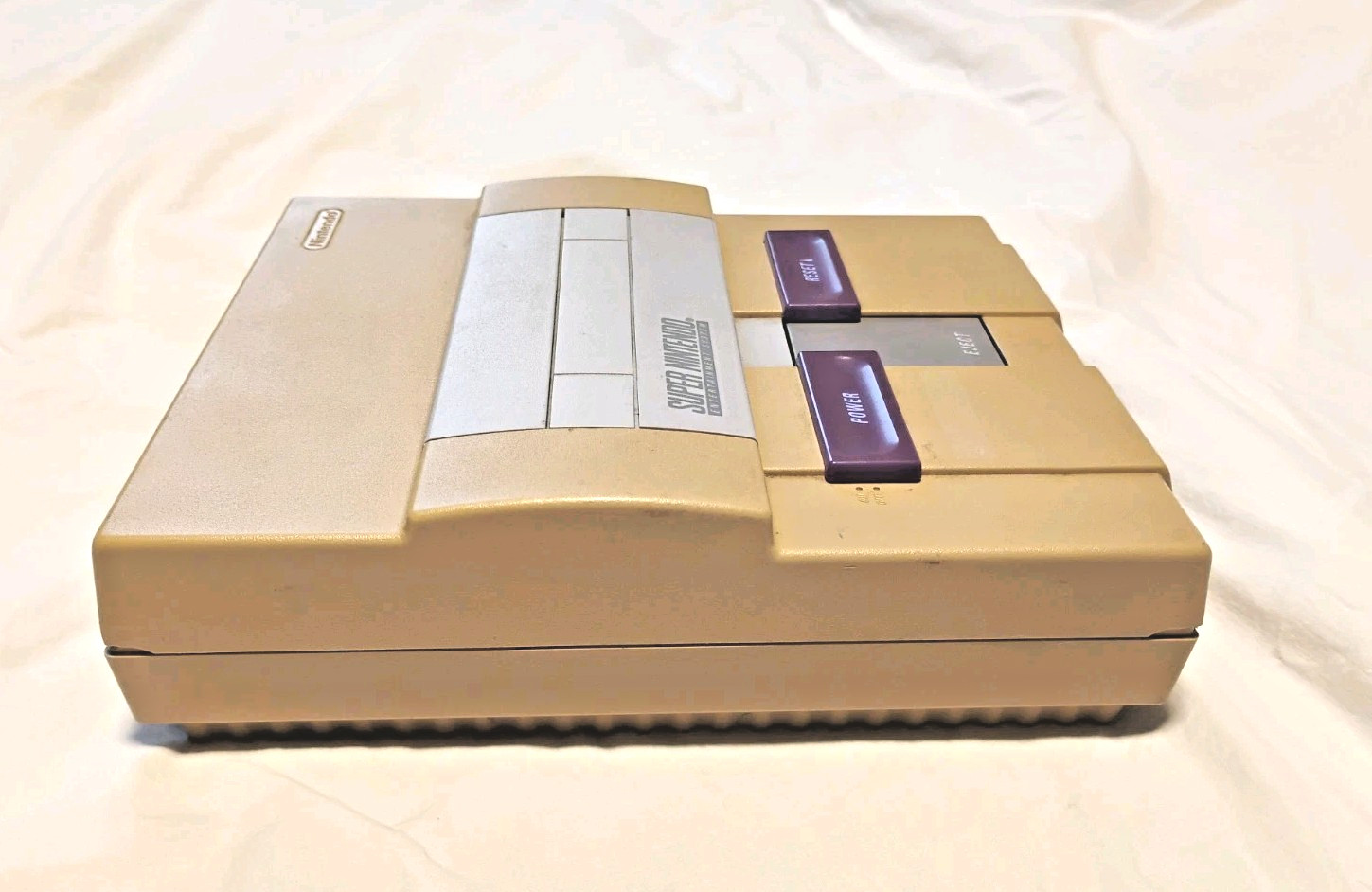 Super Nintendo SNES Console Super MarioWorld 1993 Tecmo Super Bowl Gaming System
