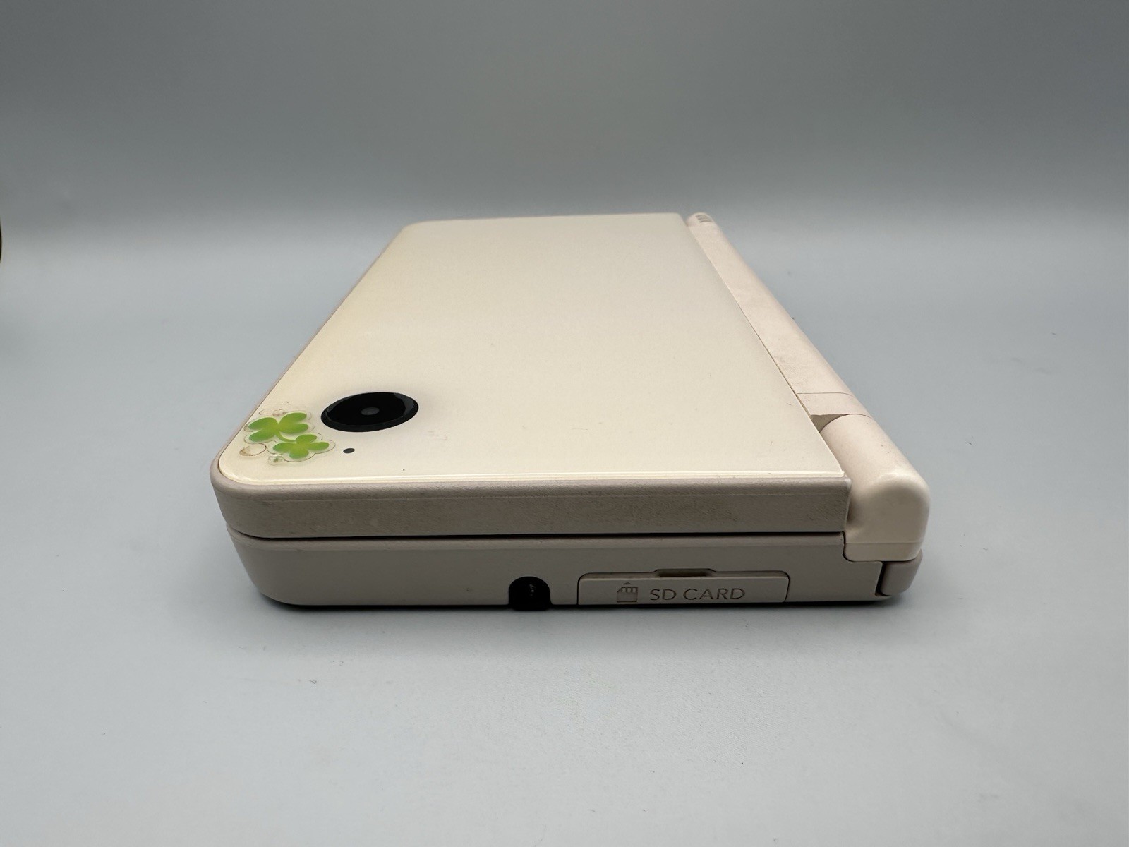 Nintendo DSi LL Natural White “Lucky Clover Edition” Tested + Charger