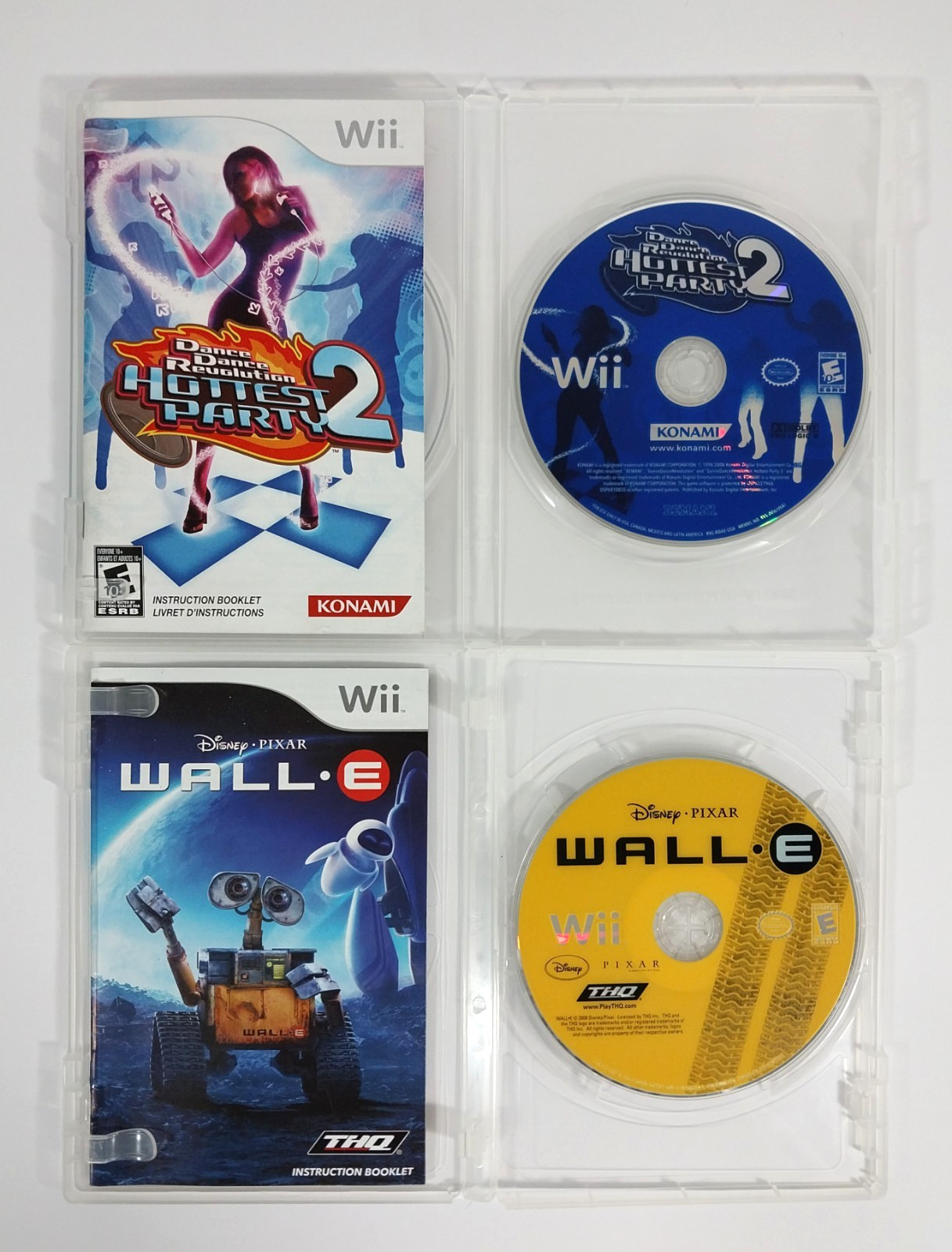 Nintendo Wii Gaming Console Bundle 1 Remote 1 Racing Wheel 7 Games