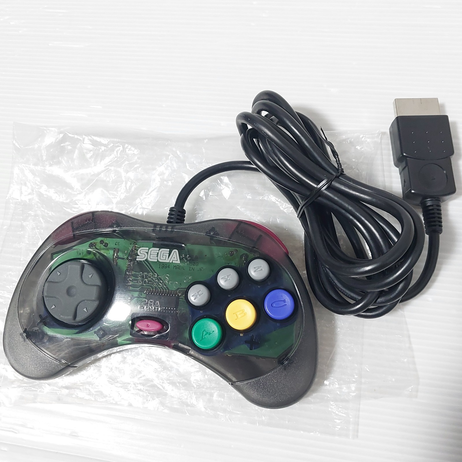 Sega Saturn Skeleton Black console with Box CIB NTSC-J Tested Import Japan