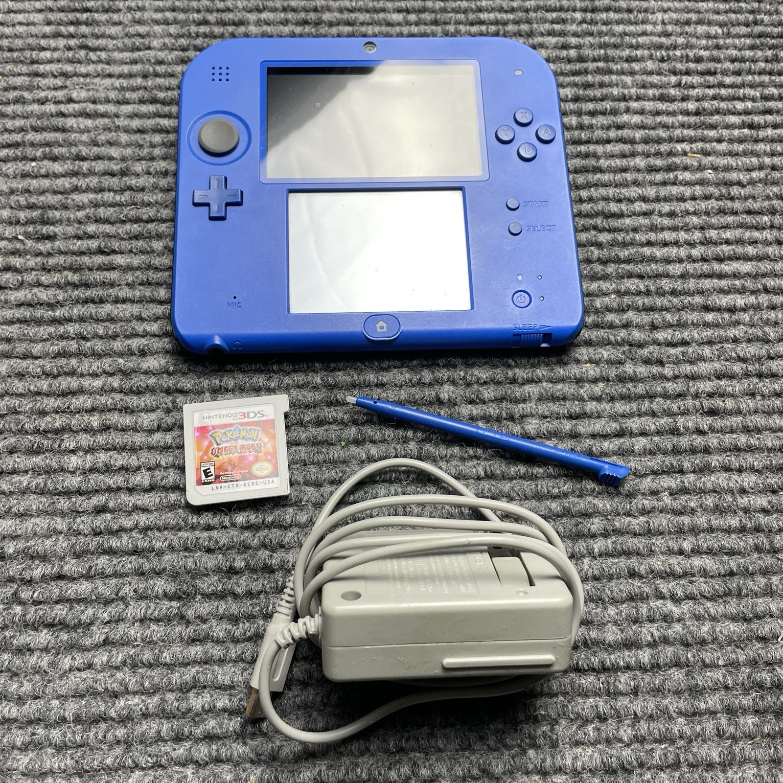 Nintendo 2DS Handheld Game Console With And Pokemon Omega Ruby