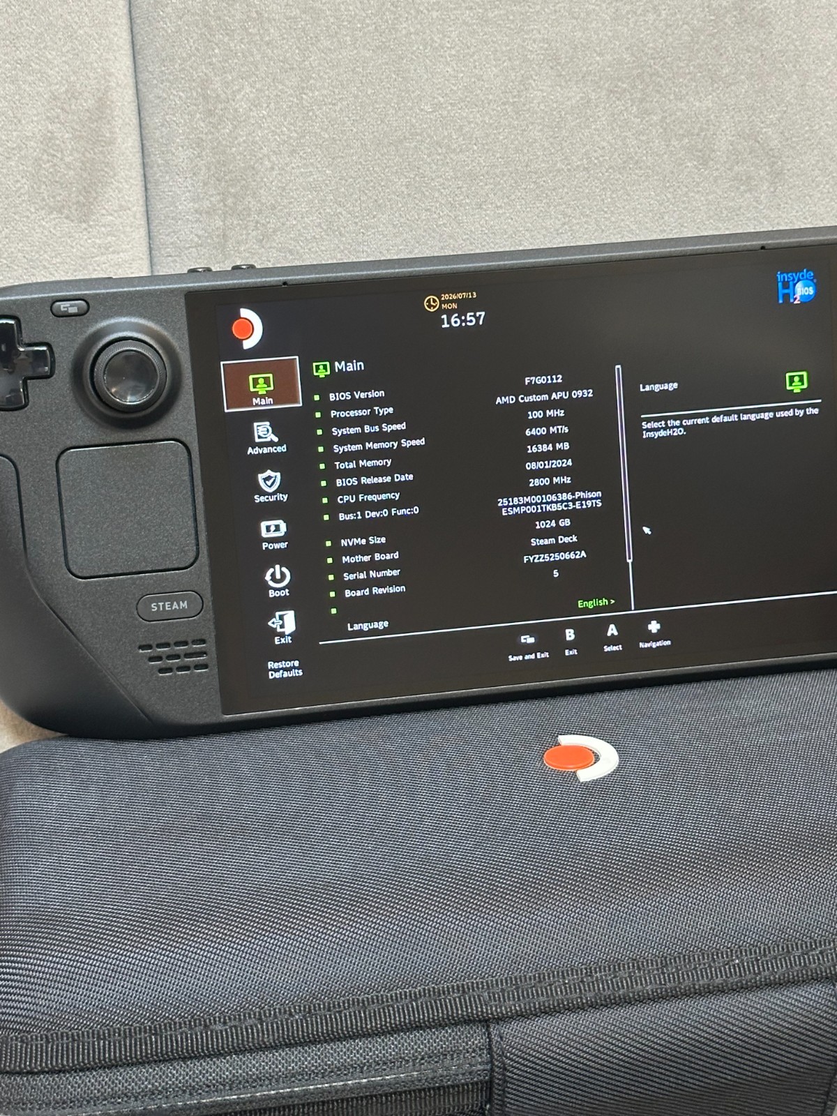 Valve Steam Deck OLED 1 TB Handheld Gaming System- Very Good