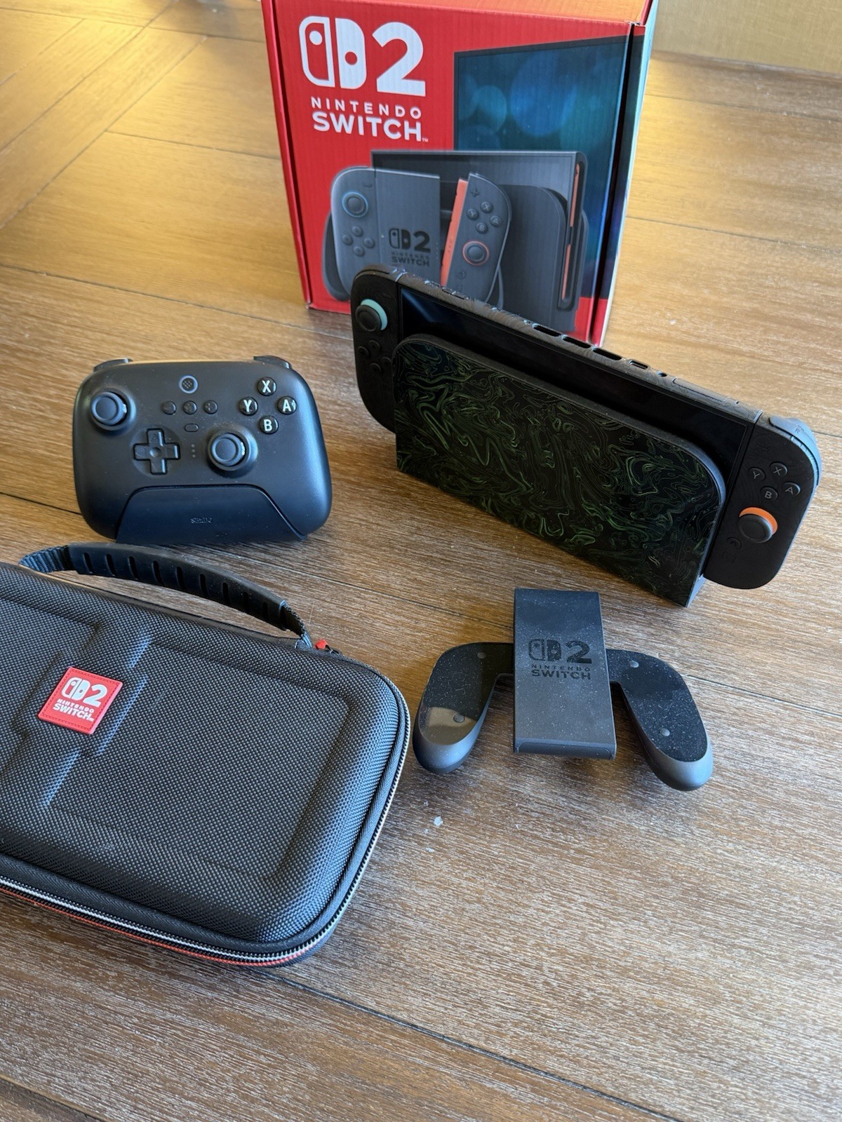 Nintendo Switch 2 Bundle w/ Controller/Carrying Case/d Brand Skin