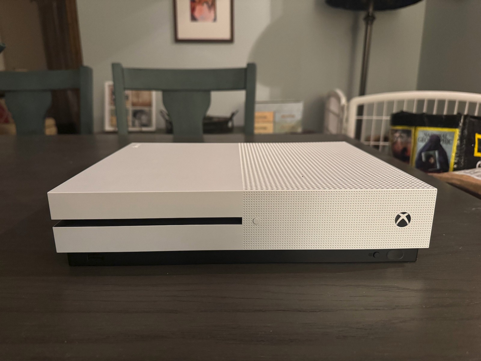 Xbox One S 1TB Console – Working Tested, Includes Controller, Cords, and 6 Games