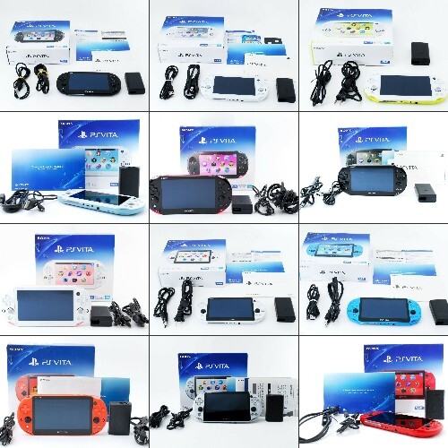 PS Vita PCH-2000 Sony Playstation Accessory Box Console Used