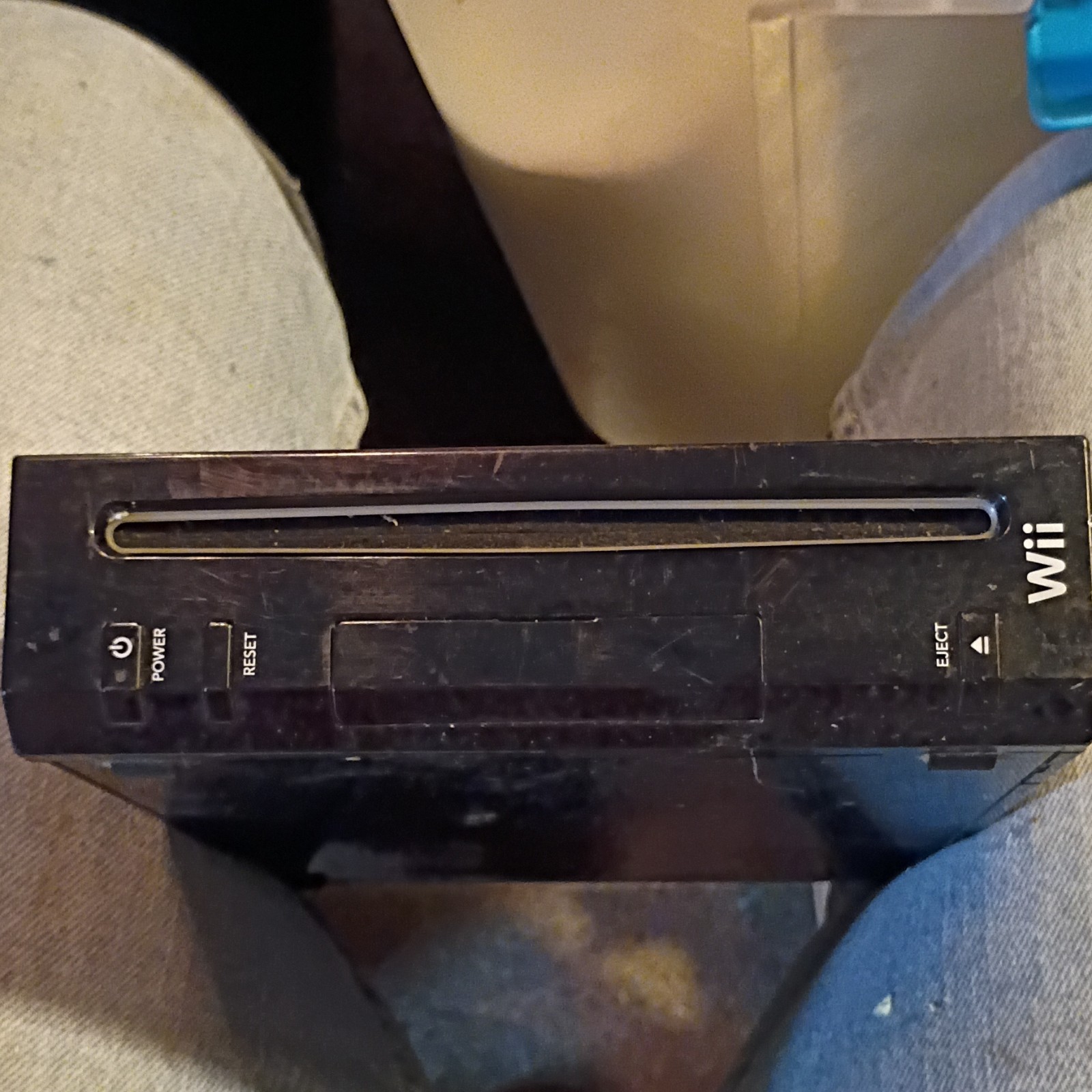 Nintendo Wii Black Console RVL-001(USA) NTSC-U/C 480p 512MB Wi-Fi