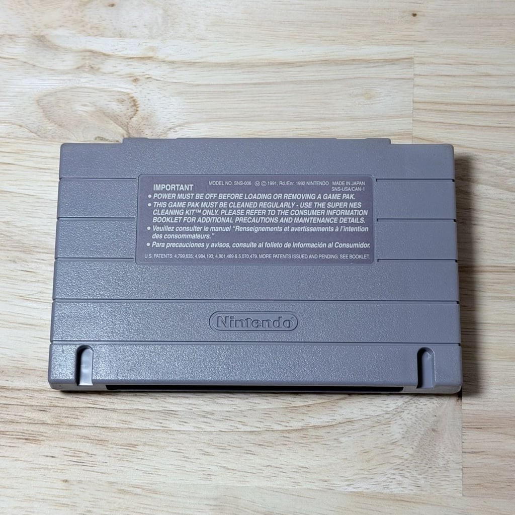 Nintendo SNES Bugs Bunny Rabbit Rampage Cartridge Only