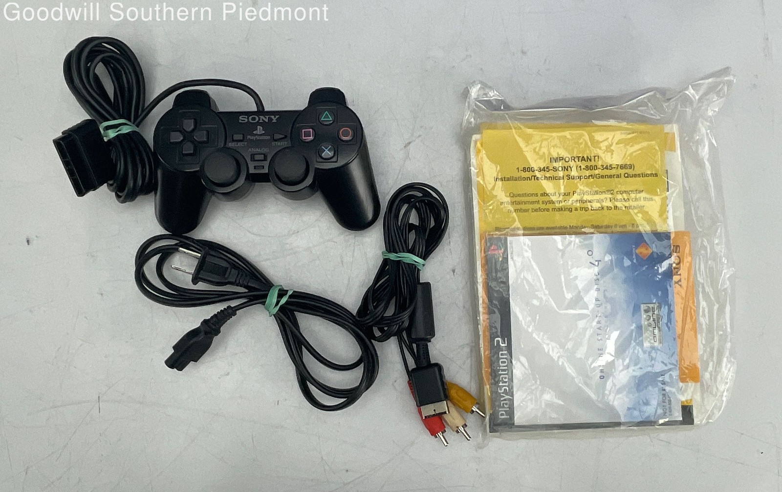 Sony PlayStation 2 PS2 SCPH-30001 R Video Game Console with Box Bundle – Tested