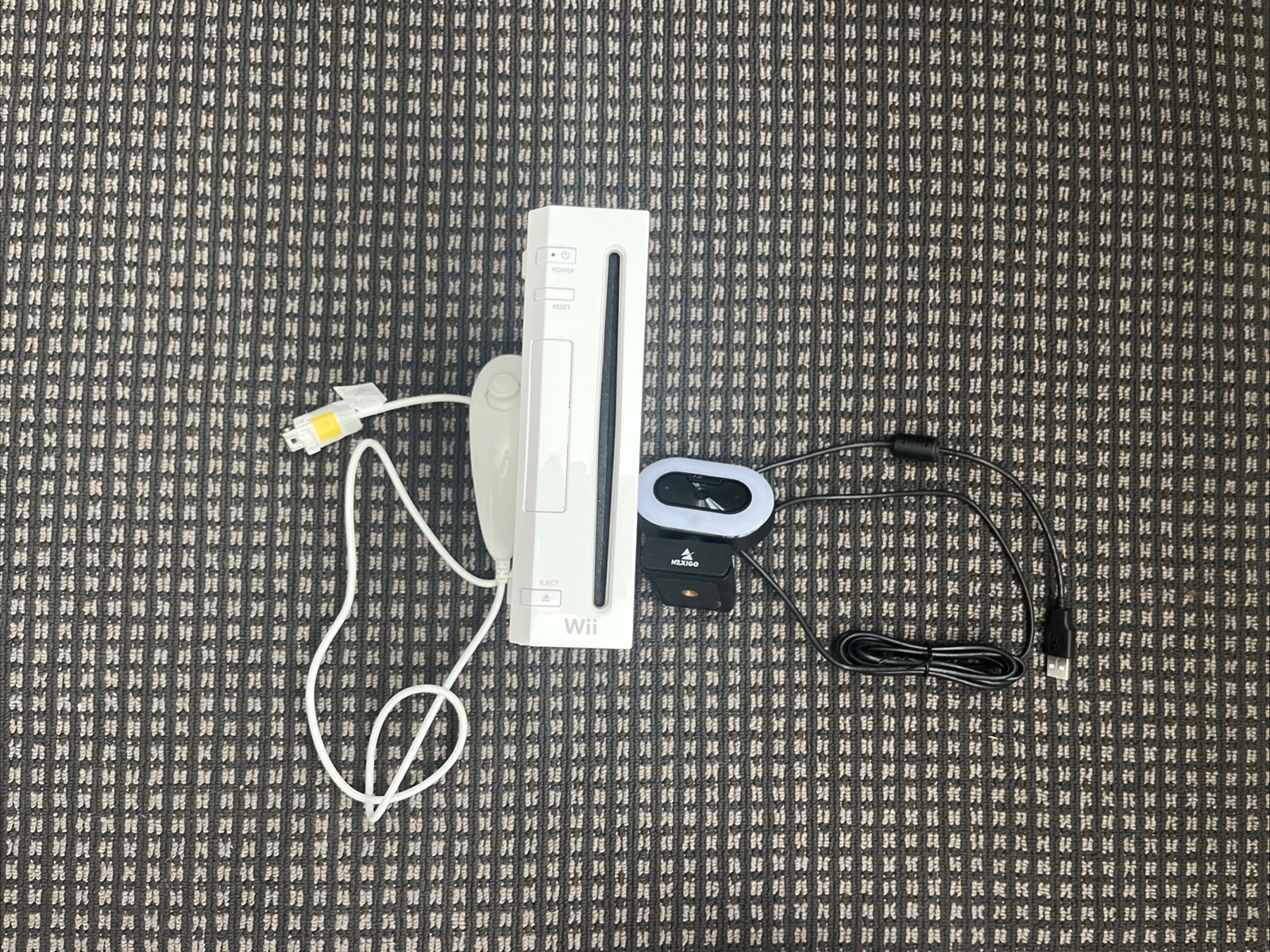 Nintendo Wii RVL-001 512 MB Home Console – White – NOT TESTED
