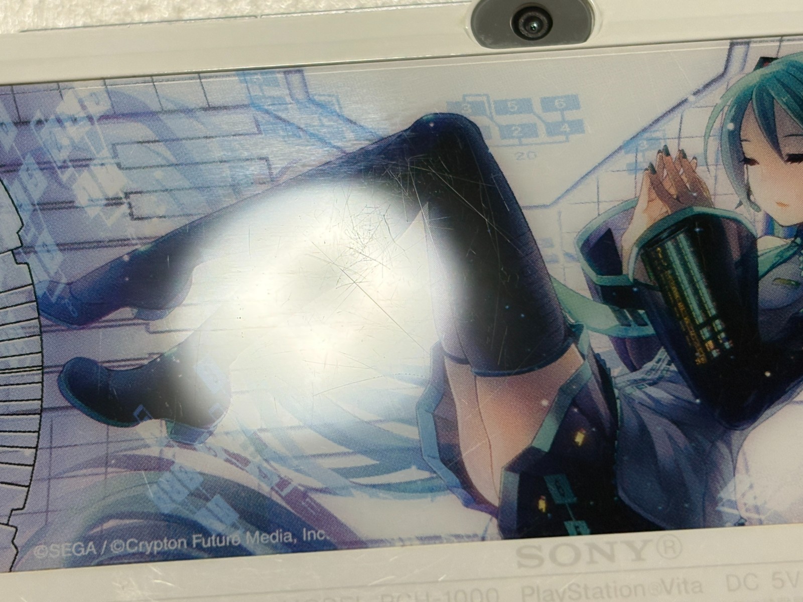 Sony PS Vita PCHJ-10002 Miku Hatsune Limited Edition Console with Original Box