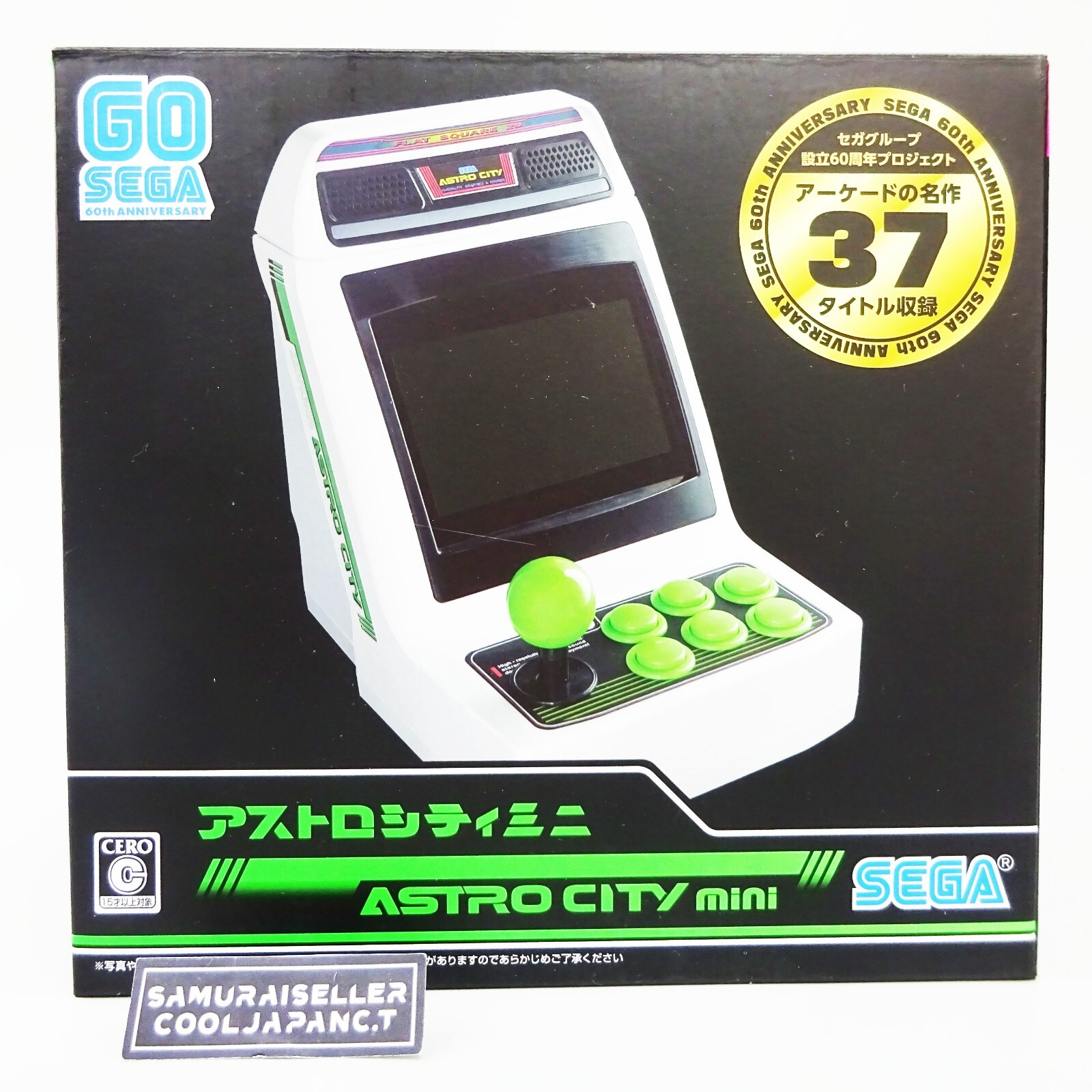 SEGA Game Console ASTRO CITY mini 1/6 1990s games 36 Titles from Japan