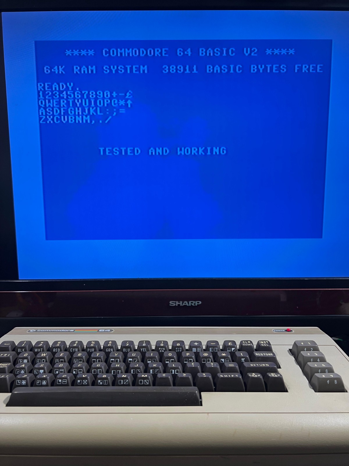Commodore 64 Personal Computer System-PAL-Vintage