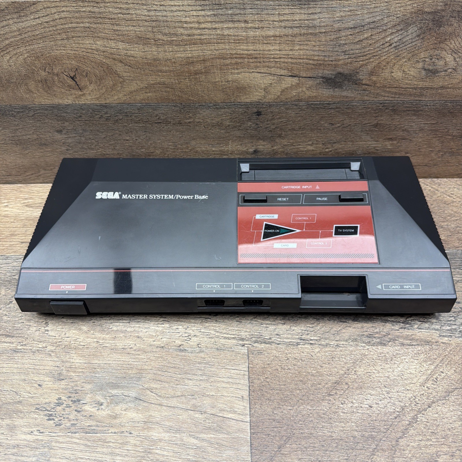 SEGA Master System/Power Base ONLY – Home Video Game Console 3010 -Tested Works
