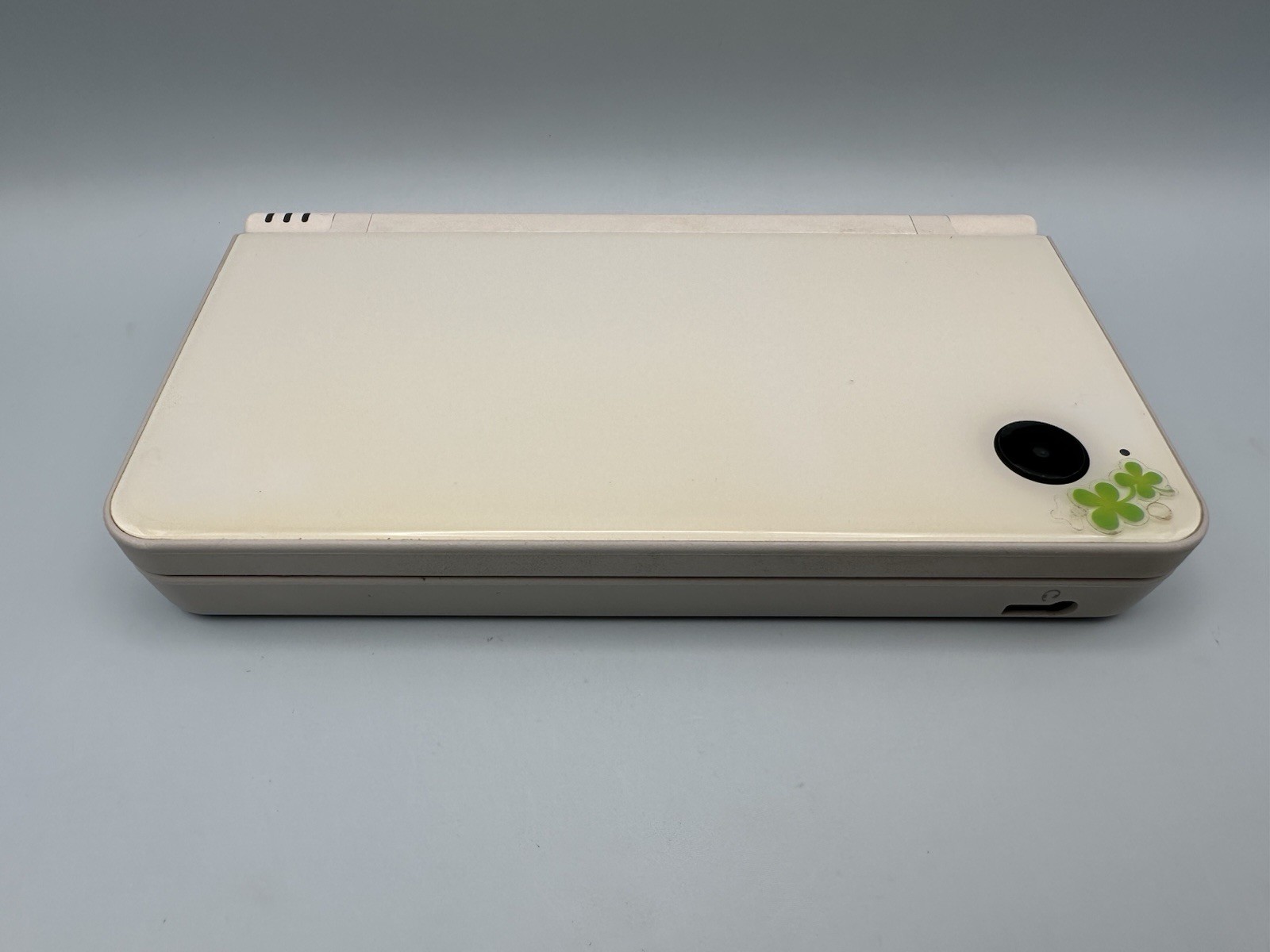 Nintendo DSi LL Natural White “Lucky Clover Edition” Tested + Charger
