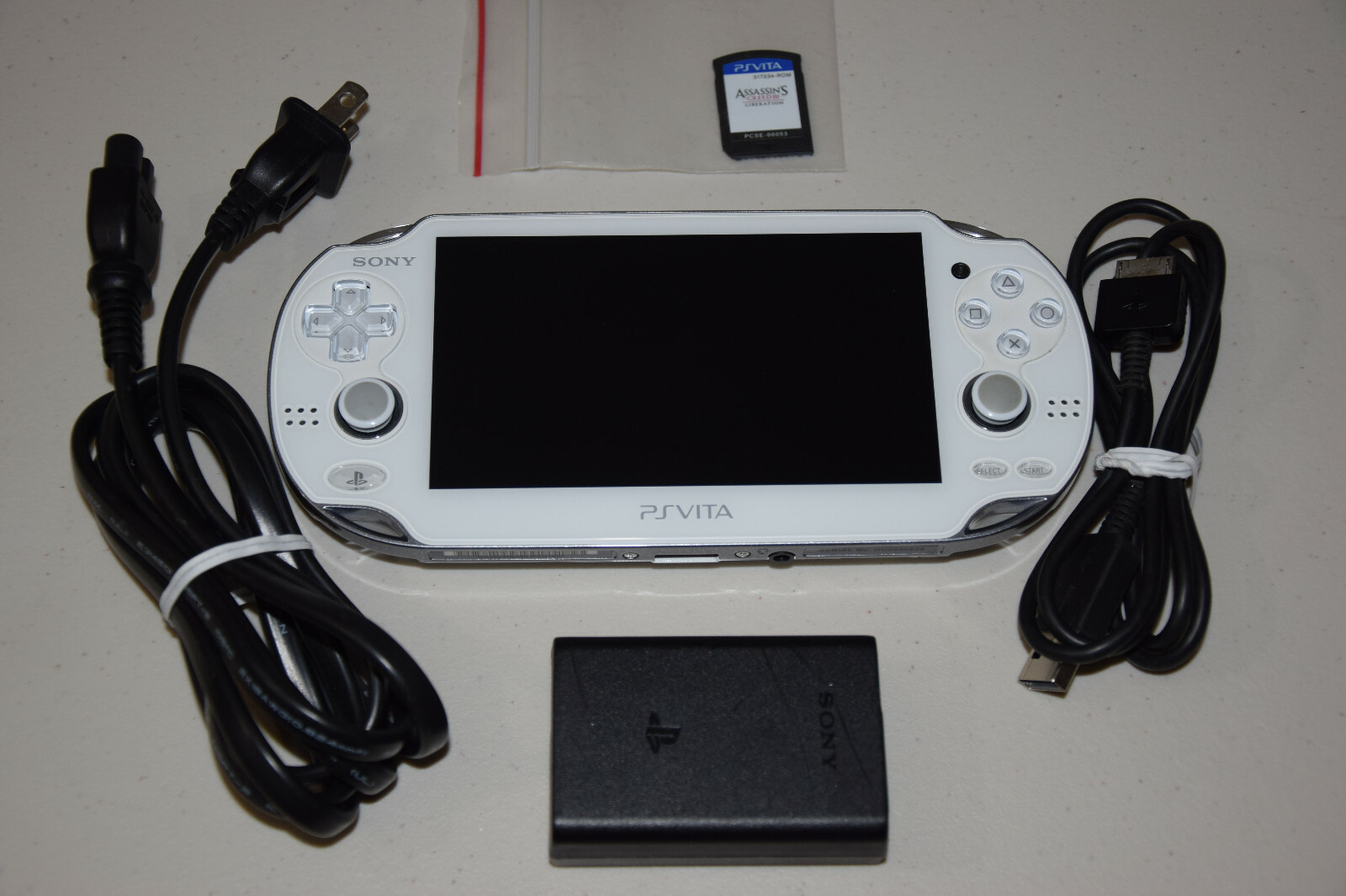 PlayStation PS Vita Assassin’s Creed III Liberation White Handheld Console #NA..