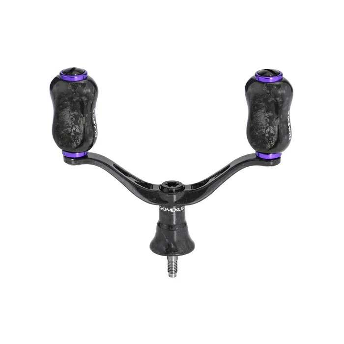 GOMEXUS Double Handle 82/98mm For Shimano Daiwa Spinning Reel Carbon Fiber
