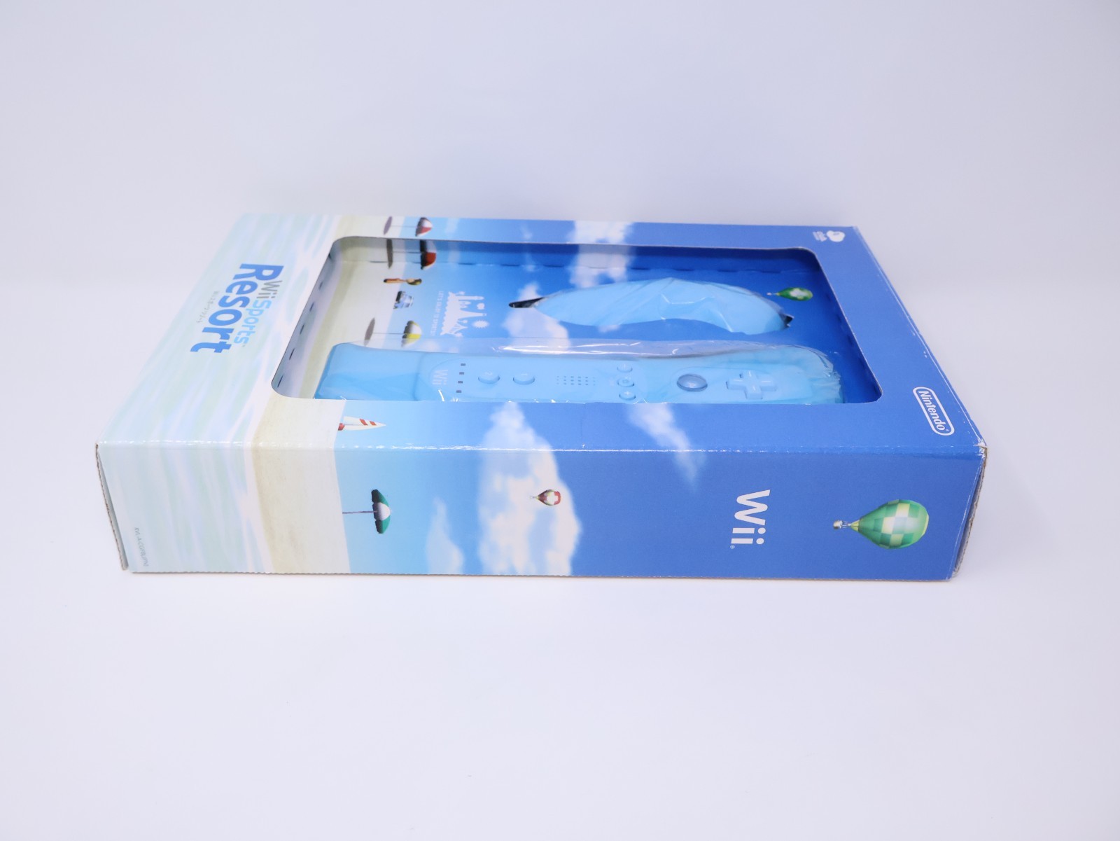 Wii Sports Resort Club Nintendo Blue Wii Remote Plus Nunchuk Set Japan US Ship