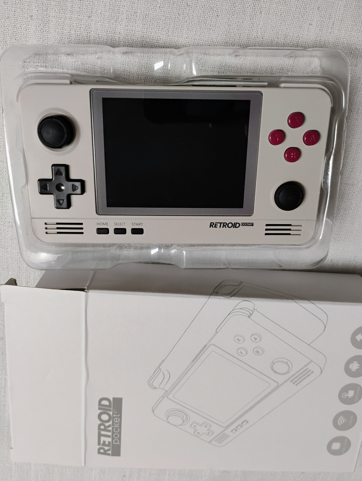 Retroid Pocket 2+ Handheld Console (includes box and manual)