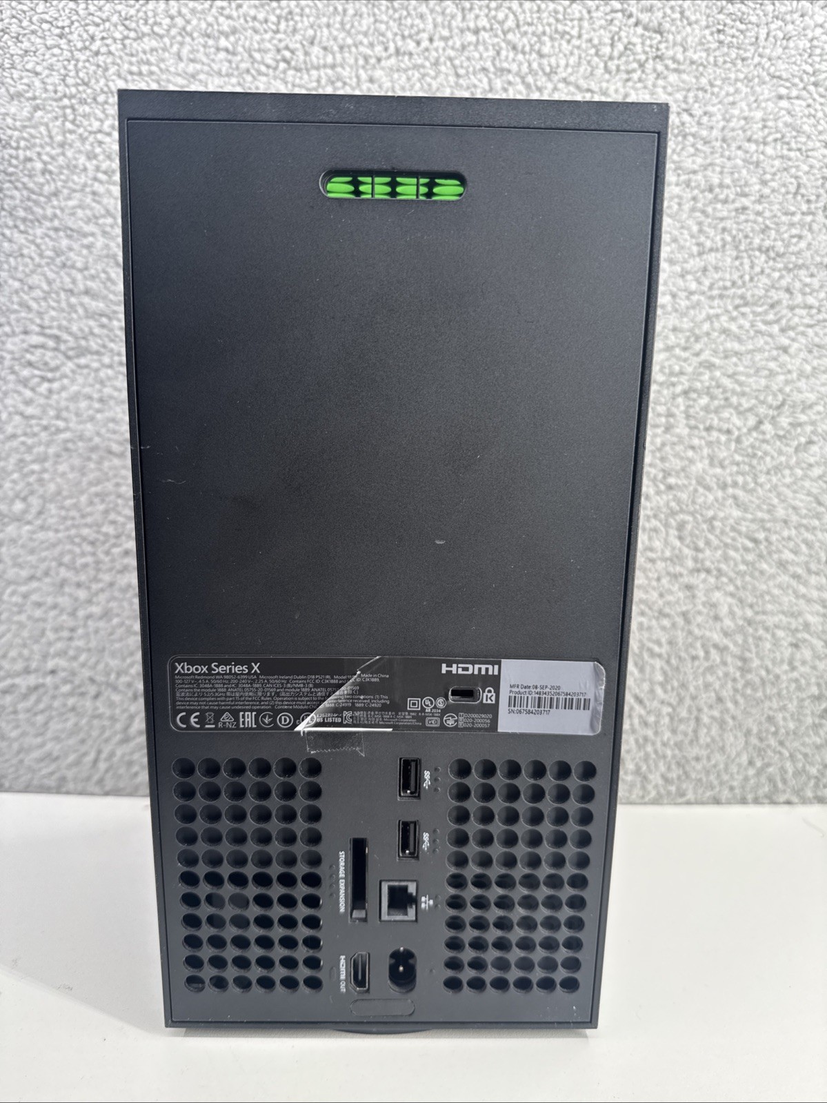 Microsoft Xbox Series X (1882) Console Black For Parts or Repair !!! – No Power