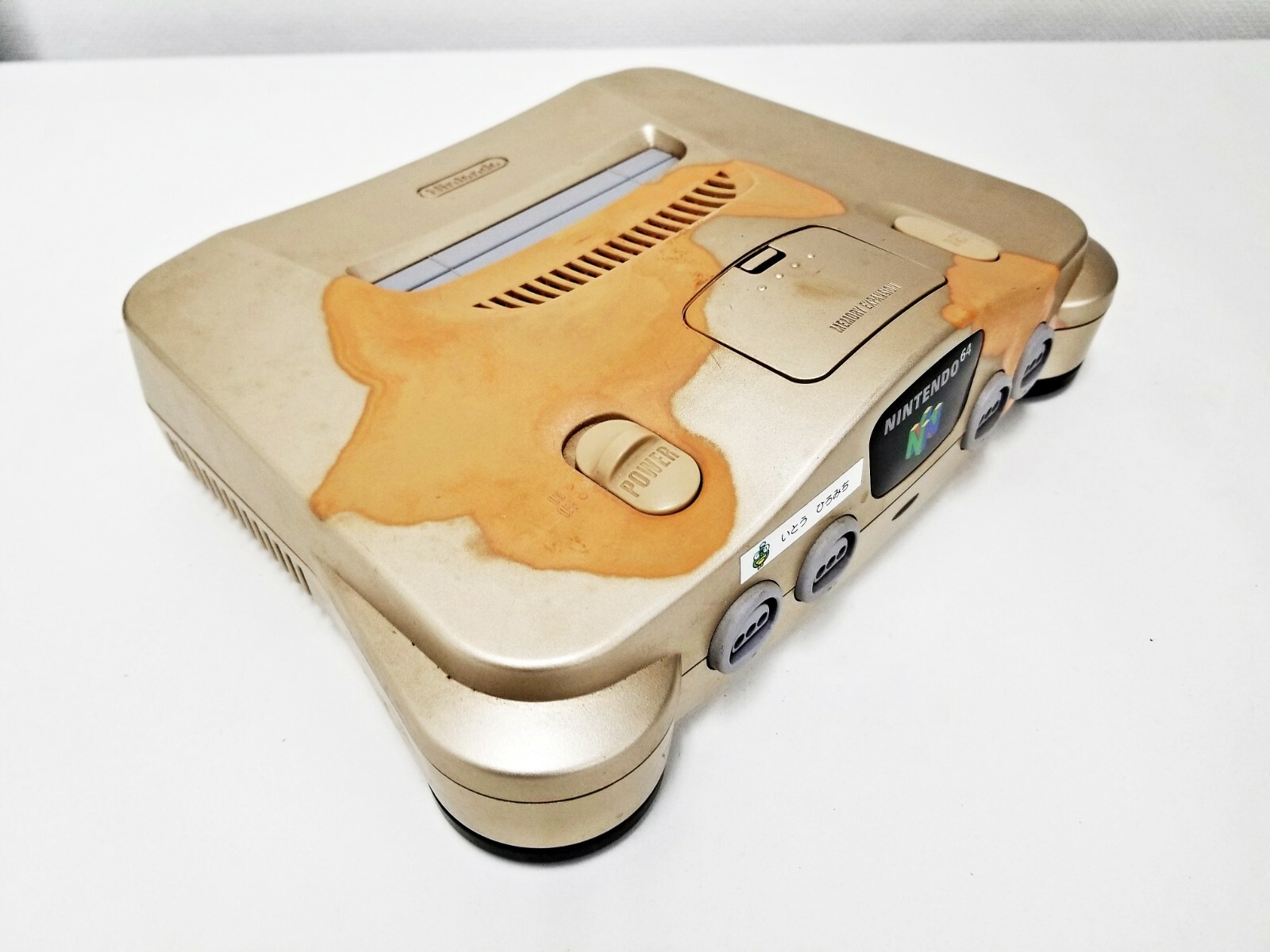 Nintendo 64 Console Gold 992 Memory Expansion Japan – Import DHL 1 week to USA