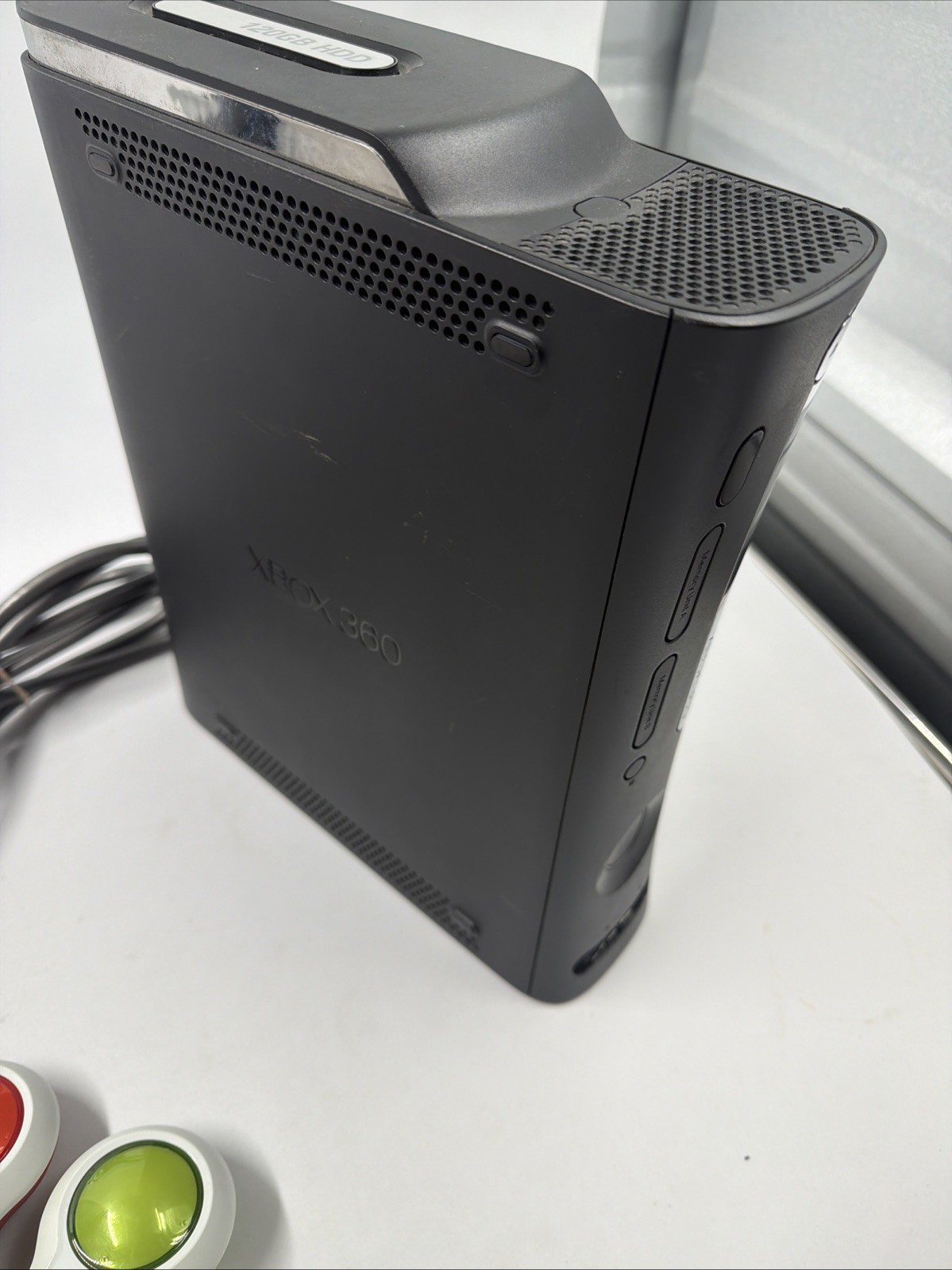 Microsoft Xbox 360 Elite 120GB Console Bundle OEM Controller Cords Tested