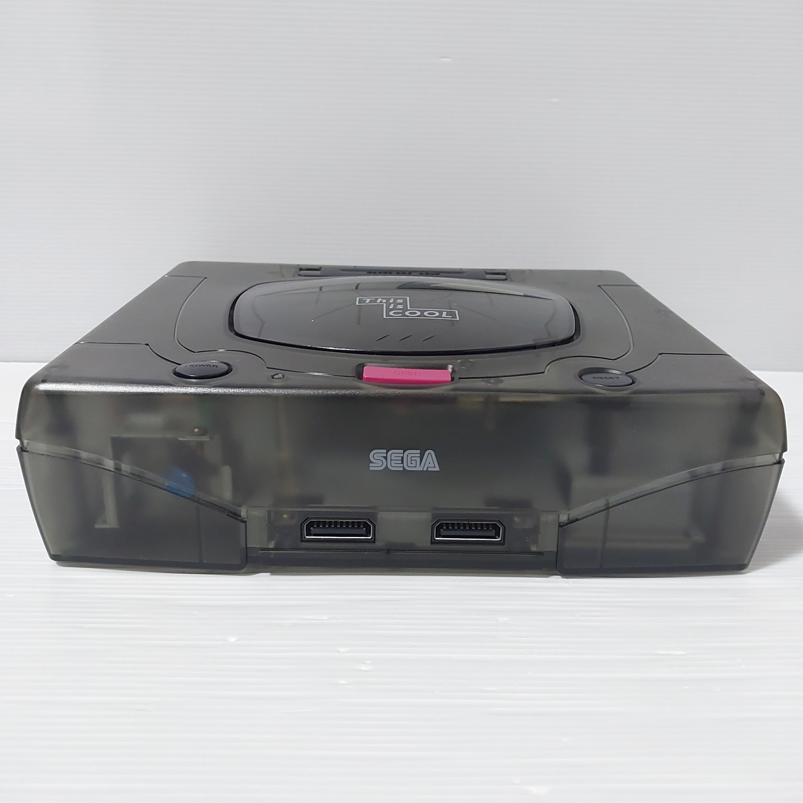 Sega Saturn Skeleton Black console with Box CIB NTSC-J Tested Import Japan