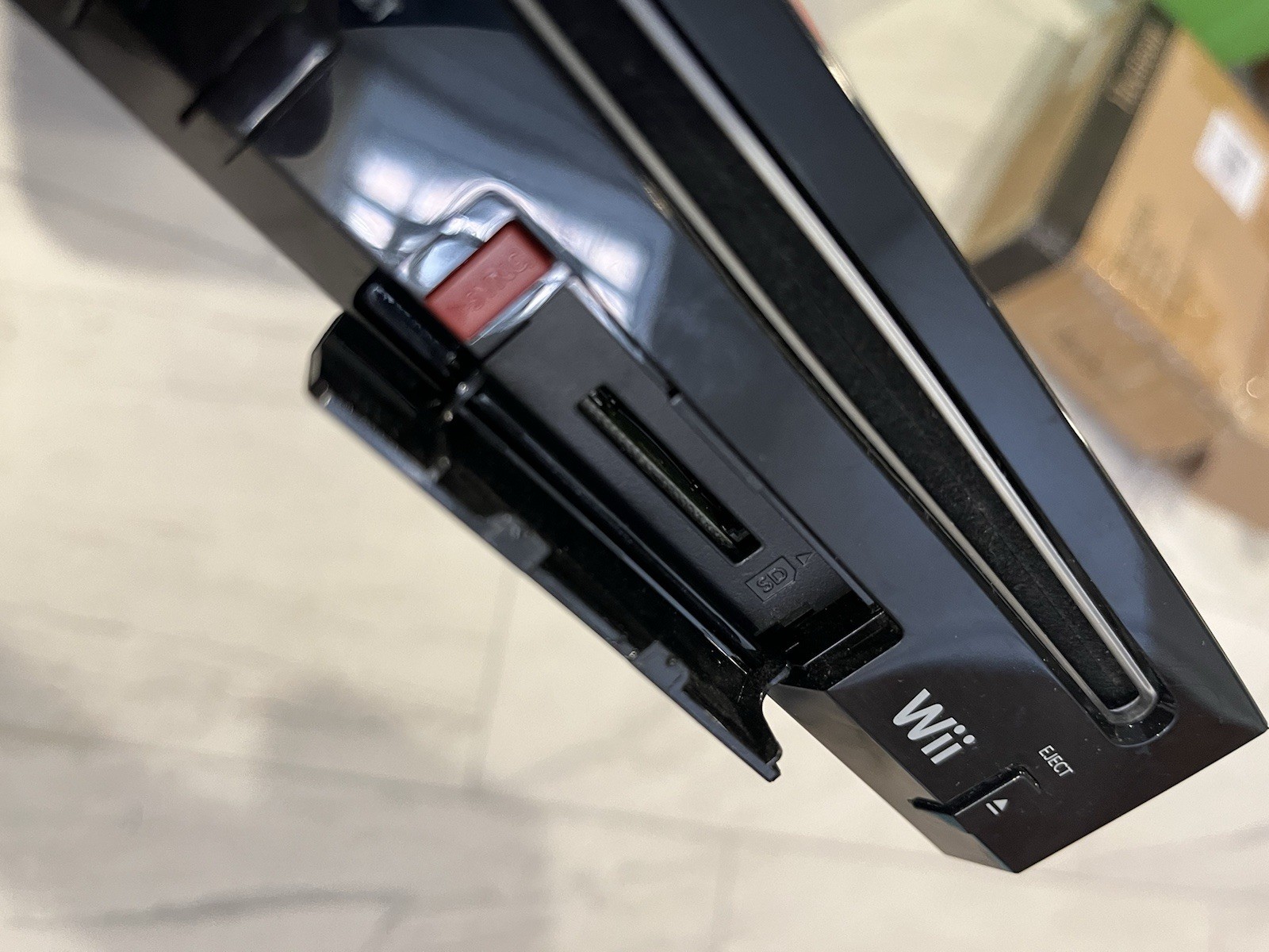 Nintendo Wii Family Edition RVL-101 512MB – Black Tested Working Console Only